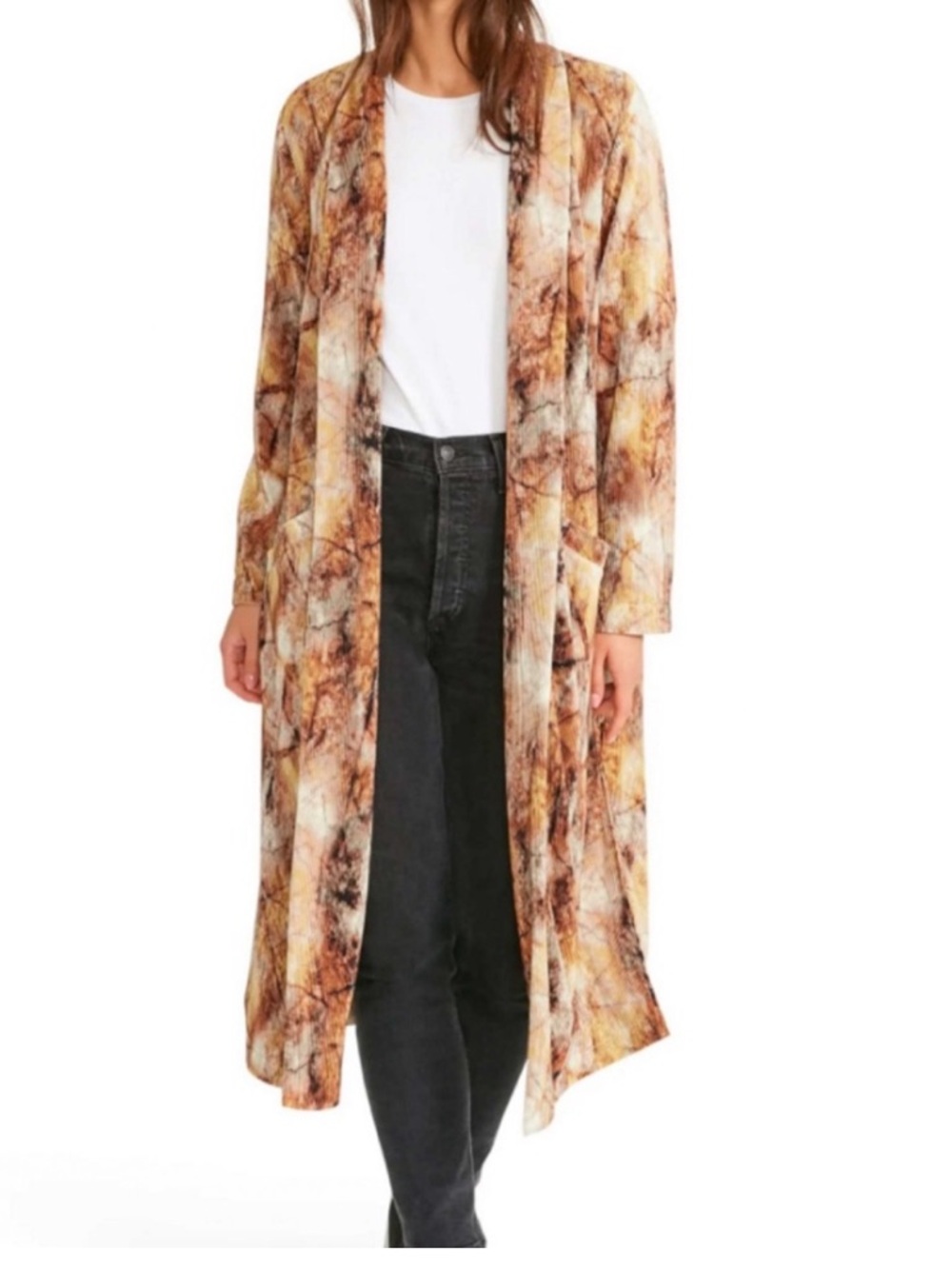 BB Dakota Halifax Printed
Longline Duster Jacket